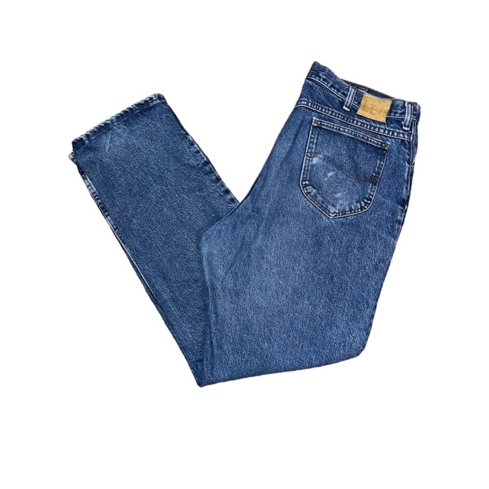 Lee Relaxed Fit Light Blue Jeans 38W 32L